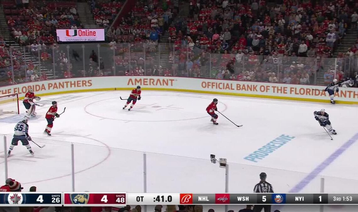 a Spectacular Goal from Florida Panthers vs. Winnipeg Jets