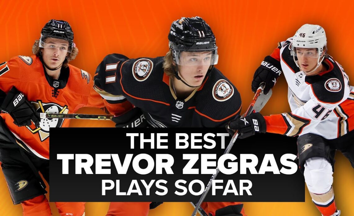 "It's Almost Unfair!" Best Trevor Zegras Plays ... So Far!