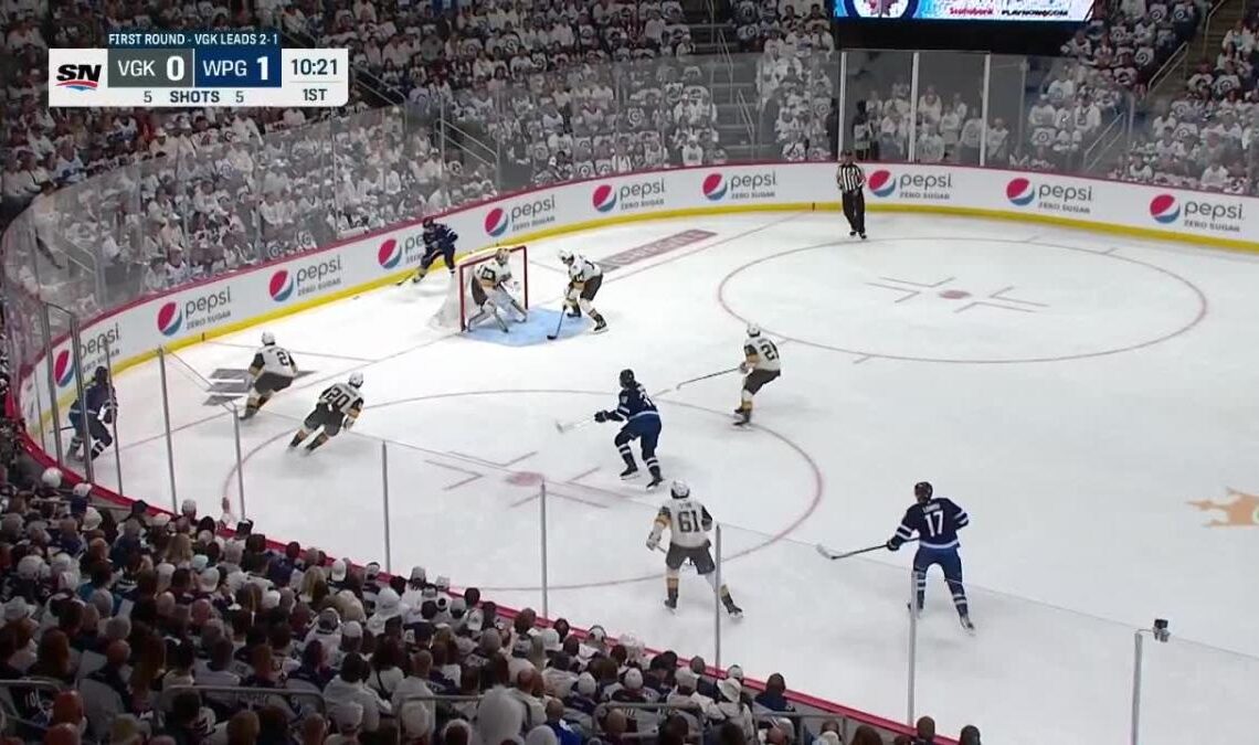 Brett Howden with a Goal vs. Winnipeg Jets