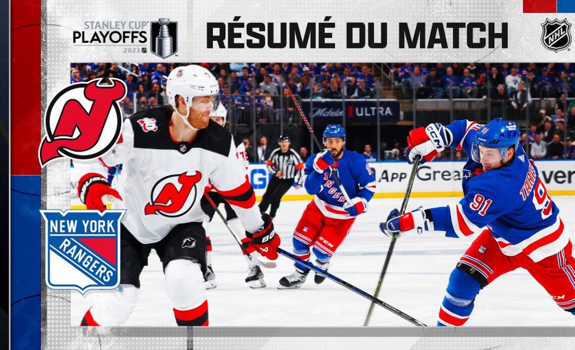 Faits saillants, match no 4 Devils vs Rangers