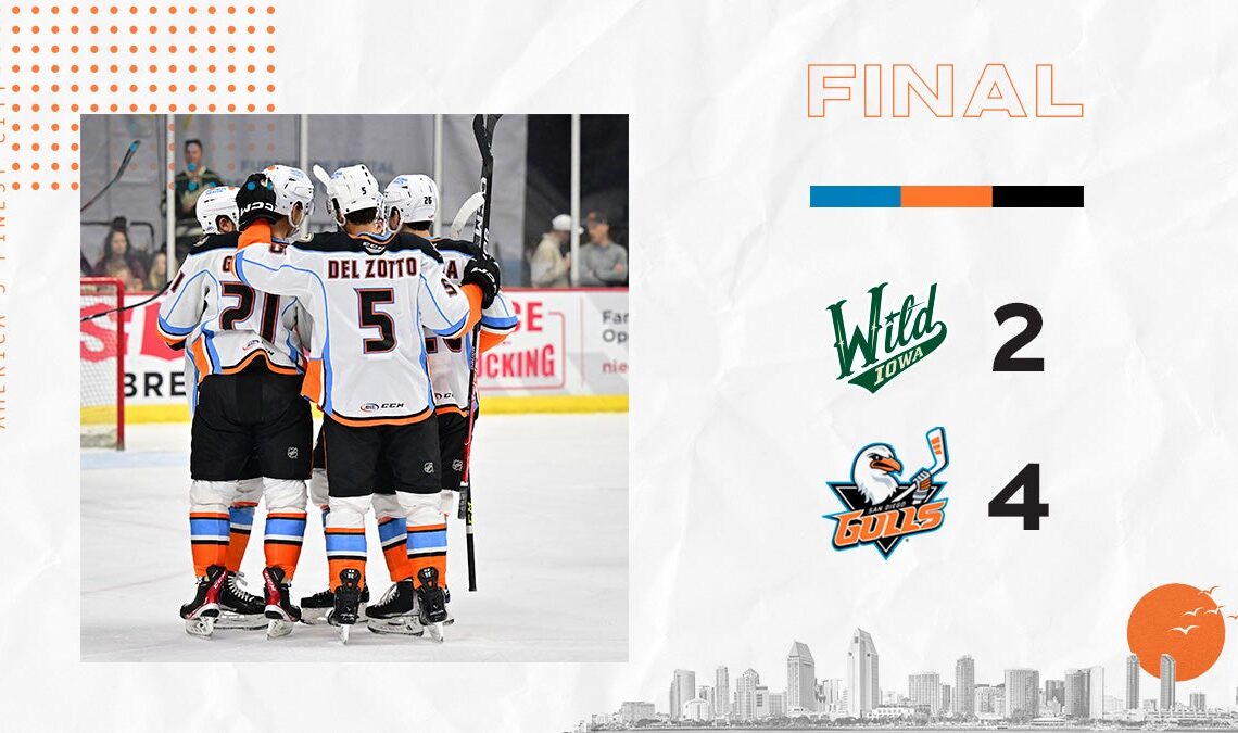 Gulls Get Wild In Sunday Win Over Iowa