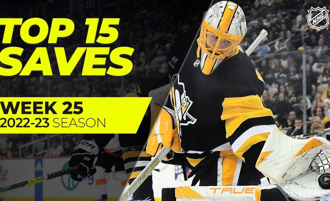 Must-See NHL Saves from Week 25 | DeSmith, Skinner, Shesterkin | 2022-23 Season