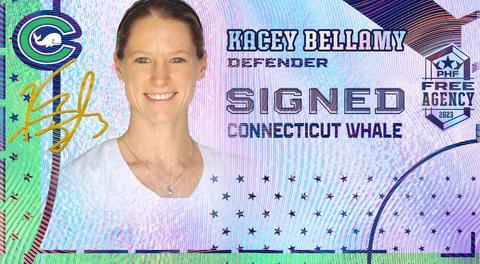 News: KACEY BELLAMY SIGNS WITH CONNECTICUT WHALE