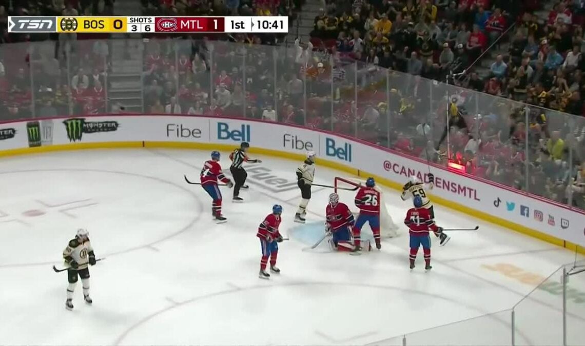 Trent Frederic with a Goal vs. Montreal Canadiens