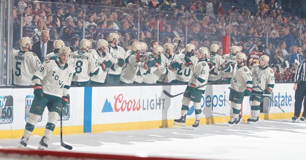 WALKER PLAYS OVERTIME HERO AS WILD BEAT WOLVES 3-2