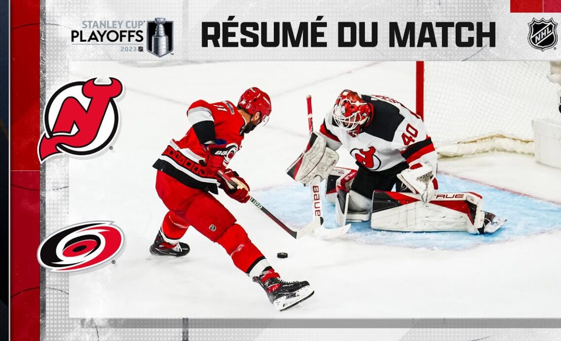 Faits saillants, match no 2 Devils vs Hurricanes