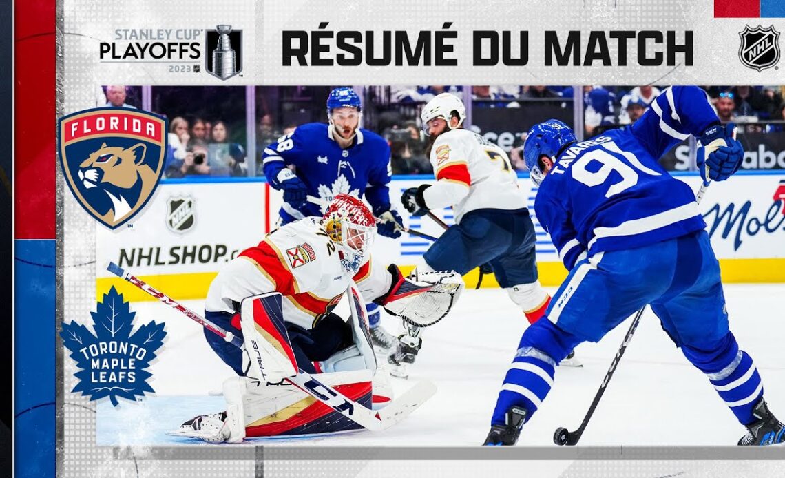 Faits saillants, match no 5 Maple Leafs vs Panthers