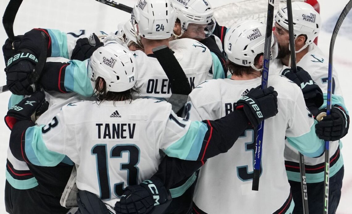 Stanley Cup champion Avalanche out, as Kraken win 1st series