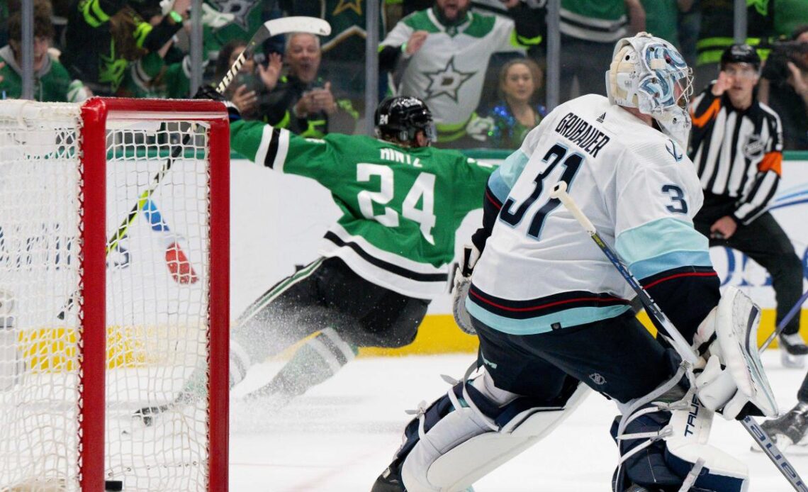 Stars topple Kraken in Game 7, advance to face Golden Knights