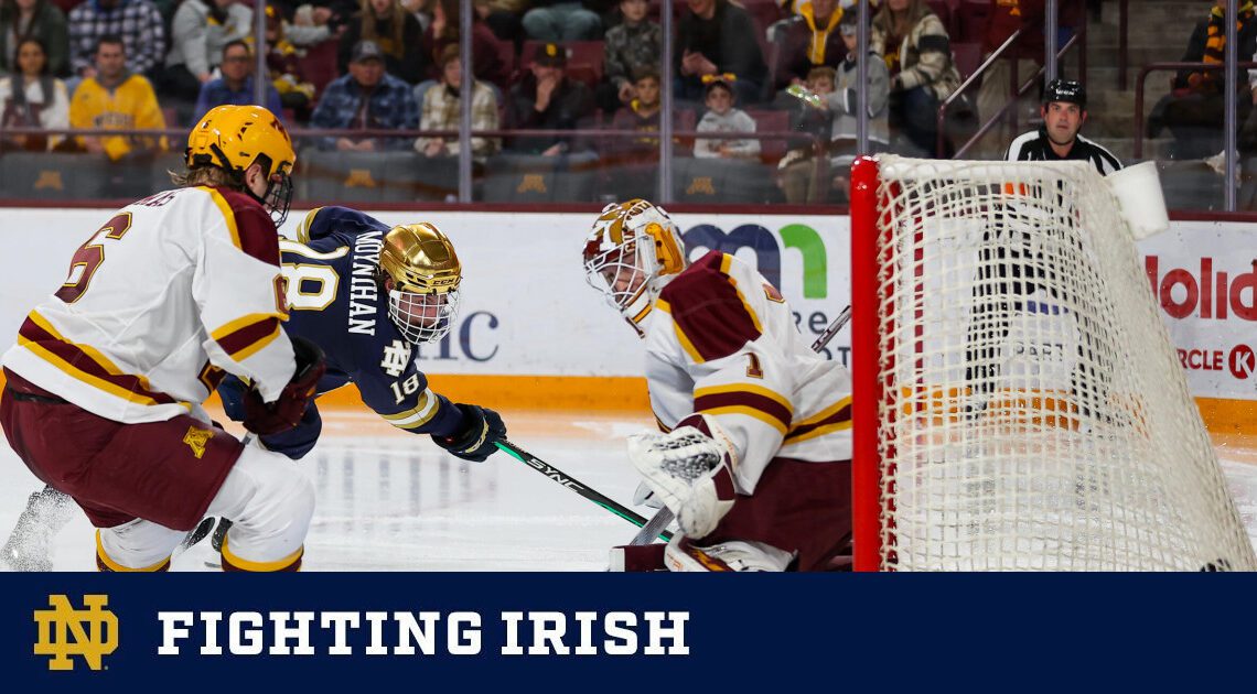 #17/18 Irish Defeat #6/6 Gophers On The Road – Notre Dame Fighting Irish – Official Athletics Website