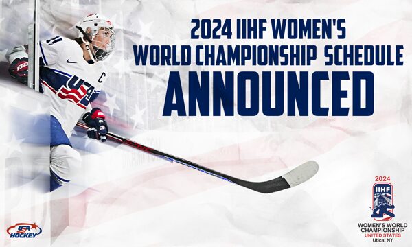 2024 IIHF Women’s World Championship Schedule Announced