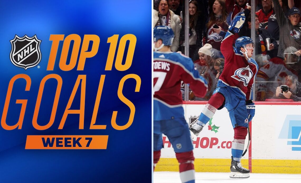 Top 10 Goals from Week 7 | 2023-24 NHL Season