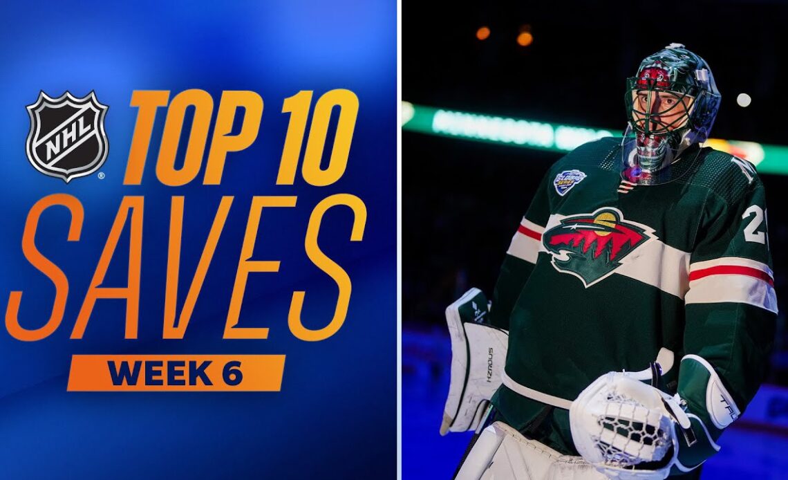 Top 10 Saves from Week 6 | 2023-24 NHL Season