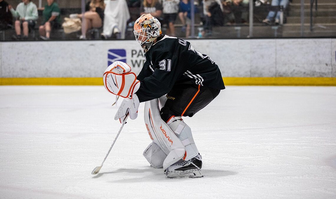 Caulfield, Clang & McIlvane Learning Lessons At First NHL Training Camp