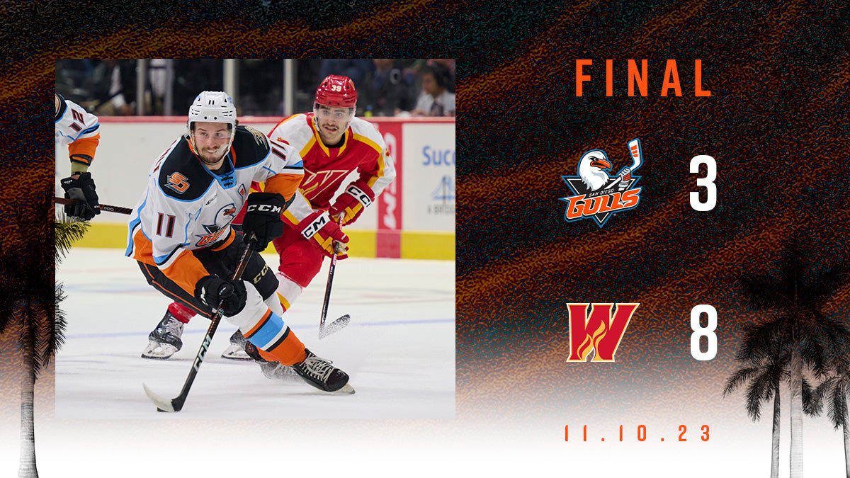 Gulls Stumble Out Of The Gate, Fall To Calgary 8-3