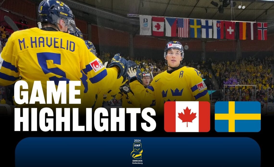 Highlights: Canada vs Sweden | 2024 #WorldJuniors