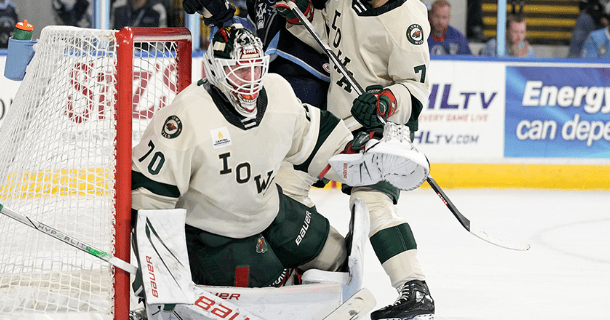 IOWA DROPS 2-1 OVERTIME DECISION IN MILWAUKEE