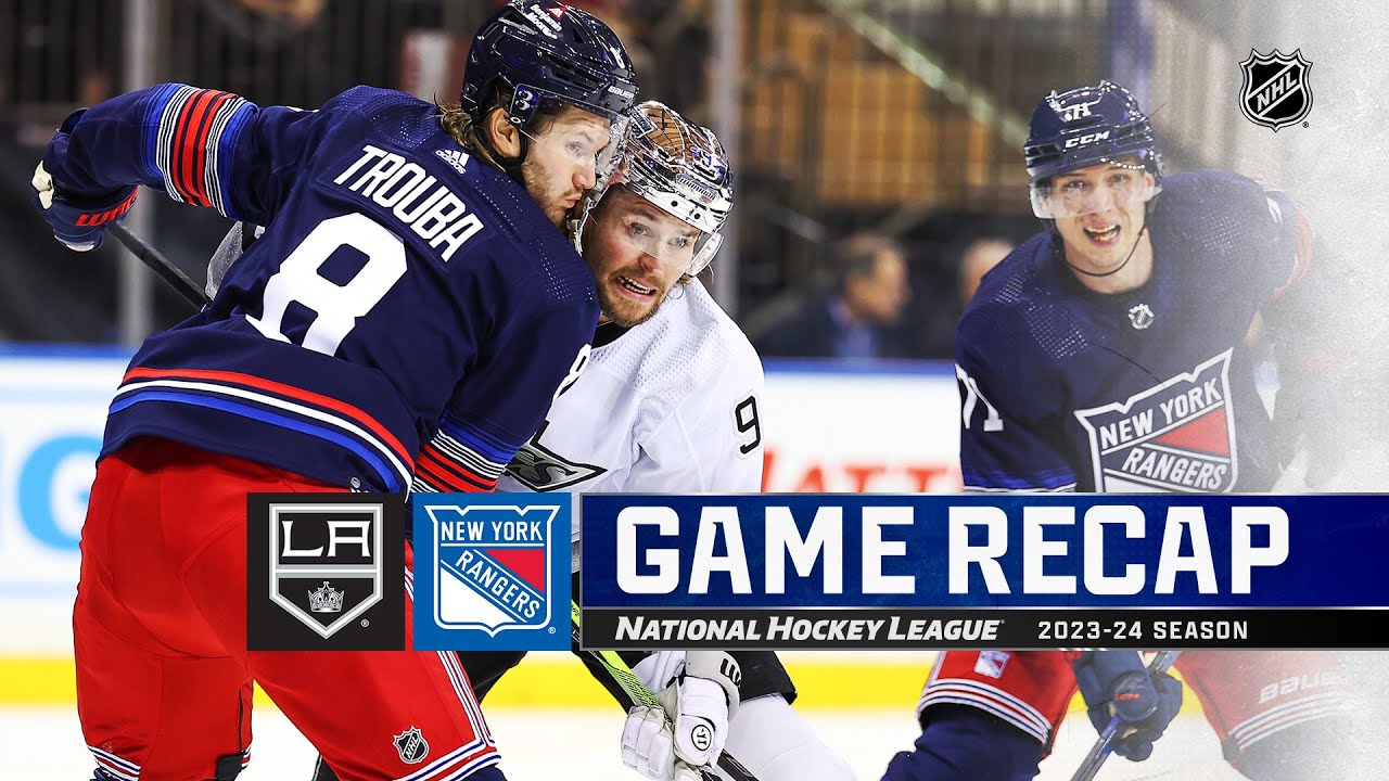 Kings @ Rangers 12/10 | NHL Highlights 2023