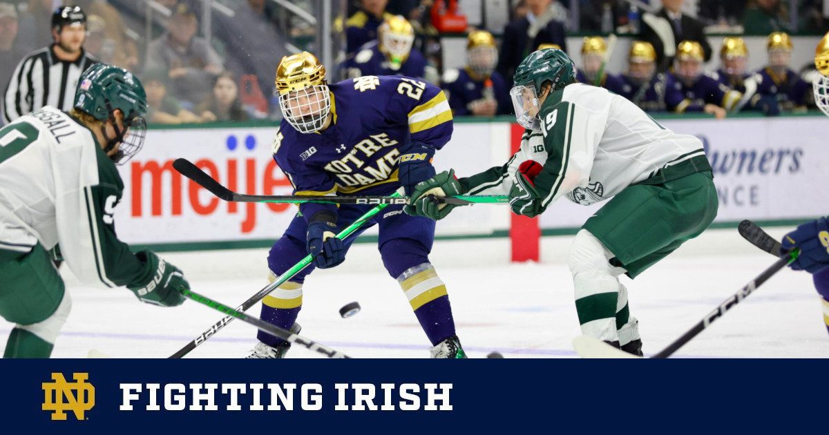 Special Teams Falters, #20/20 Irish Fall At #7/7 MSU – Notre Dame Fighting Irish – Official Athletics Website