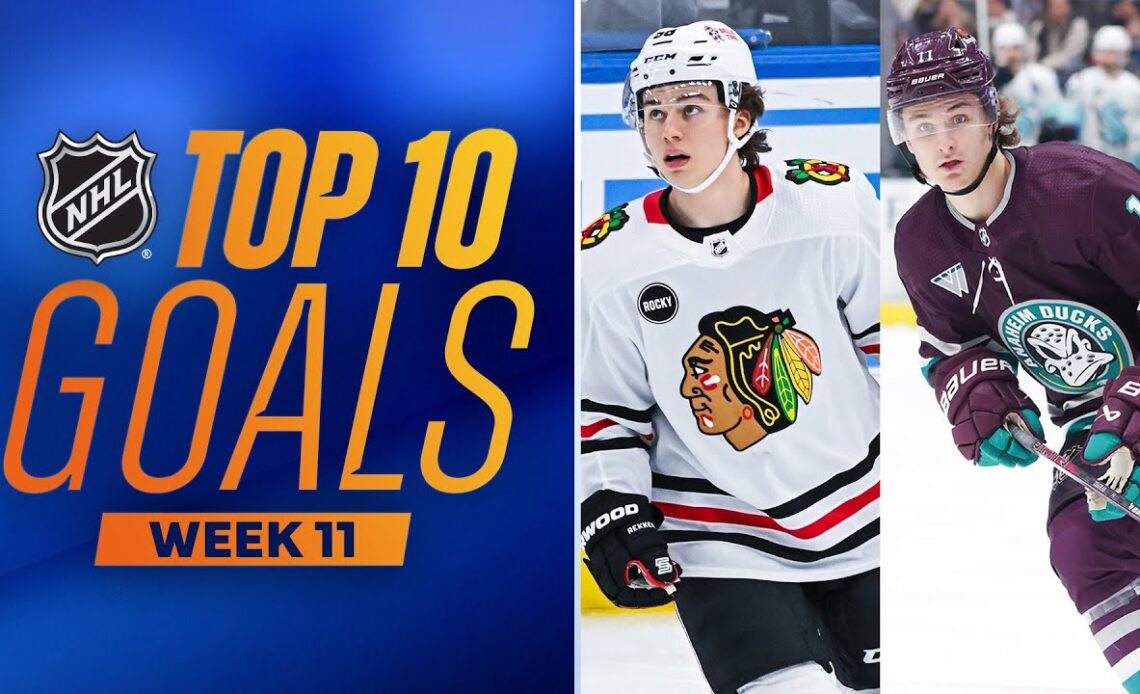 Top 10 Goals from Week 11 | 2023-24 NHL Season