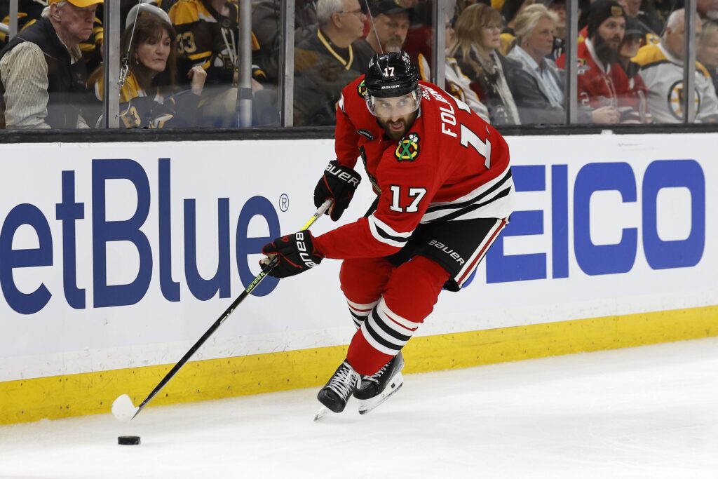 Blackhawks Sign Nick Foligno To Two-Year Extension