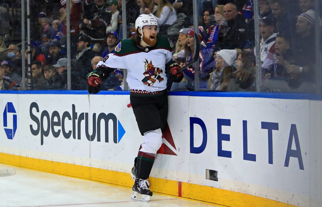 Coyotes Liam O'Brien Fined For Roughing