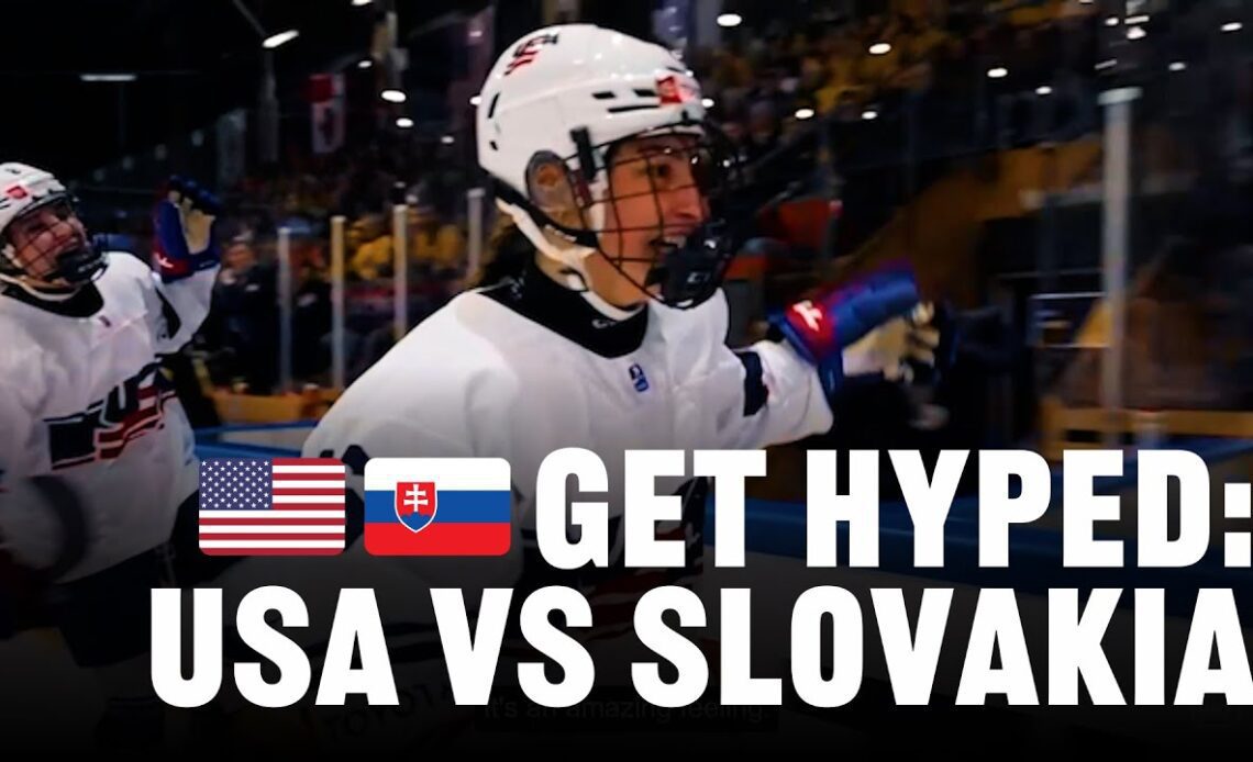 Get Hyped: USA vs Slovakia | 2024 #U18WomensWorlds