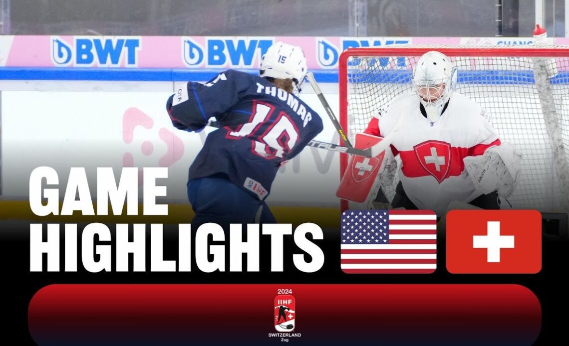 Highlights: USA vs Switzerland | 2024 #U18WomensWorlds