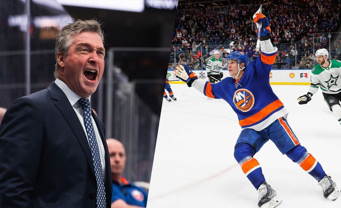 Horvat in OT! Patrick Roy gets 1st Isles win!