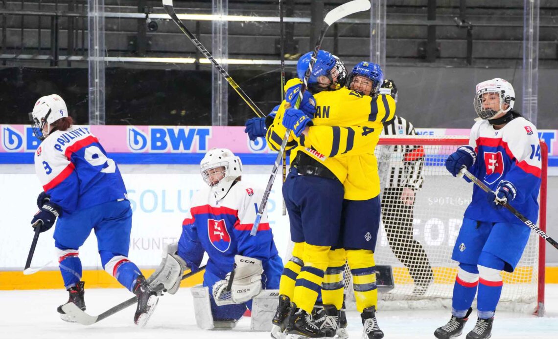 IIHF - Swedes secure fifth place