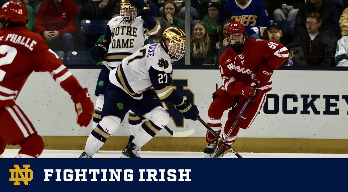 Irish Special Teams Not Enough For Badgers Friday Night – Notre Dame Fighting Irish – Official Athletics Website