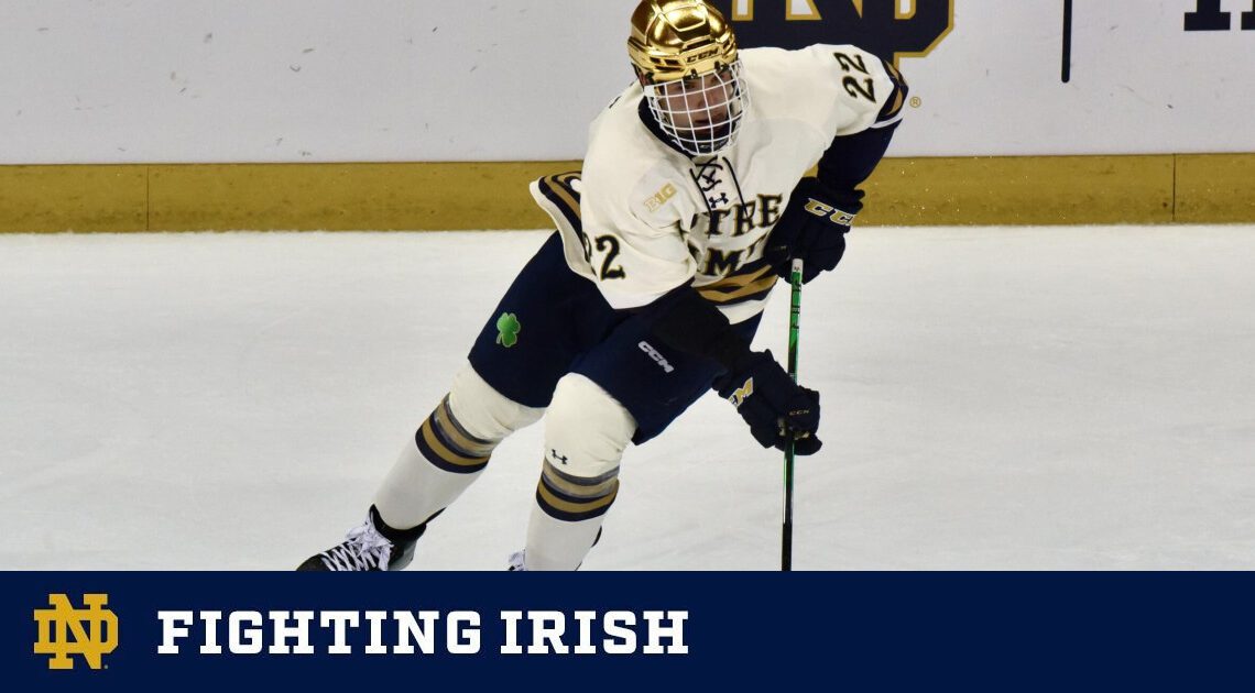 Knuble’s Four Goal Weekend Earns B1G Star Of The Week Honors – Notre Dame Fighting Irish – Official Athletics Website