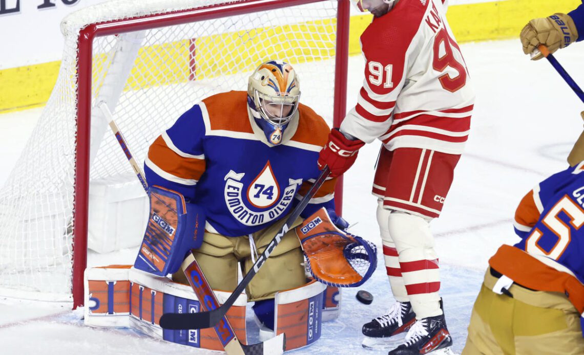 Oilers beat Flames 3-1 for Canadian-record 13th straight victory