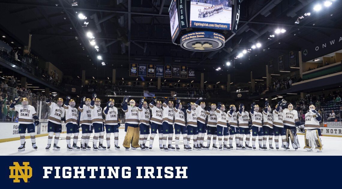 Overtime Win Lifts Irish To Sweep – Notre Dame Fighting Irish – Official Athletics Website