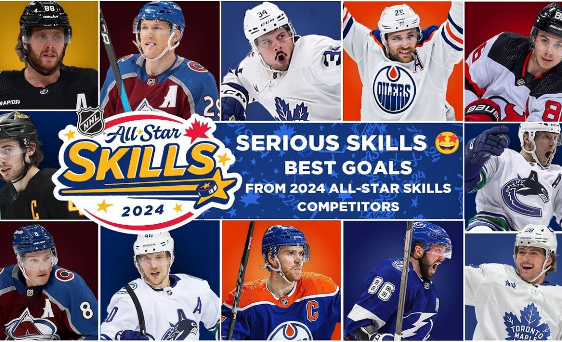 SERIOUS SKILLS 🤩 Best Goals from 2024 All-Star Skills Competitors