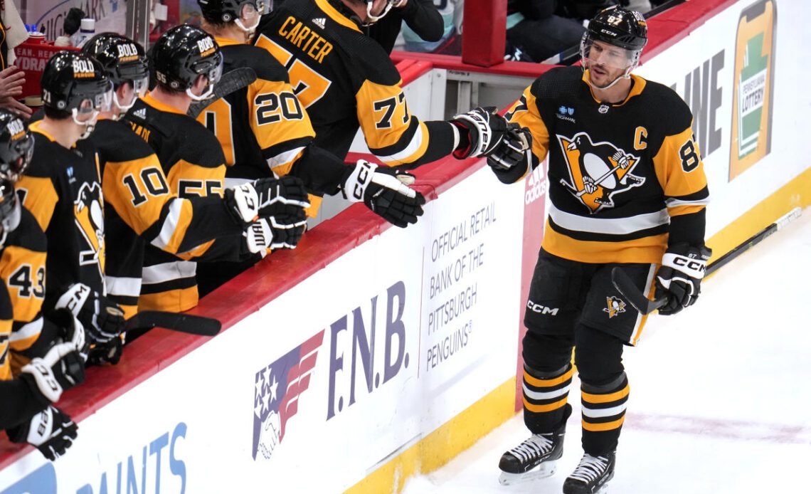 Sidney Crosby scores twice as Penguins snap Kraken's 9-game winning streak in 3-0 victory