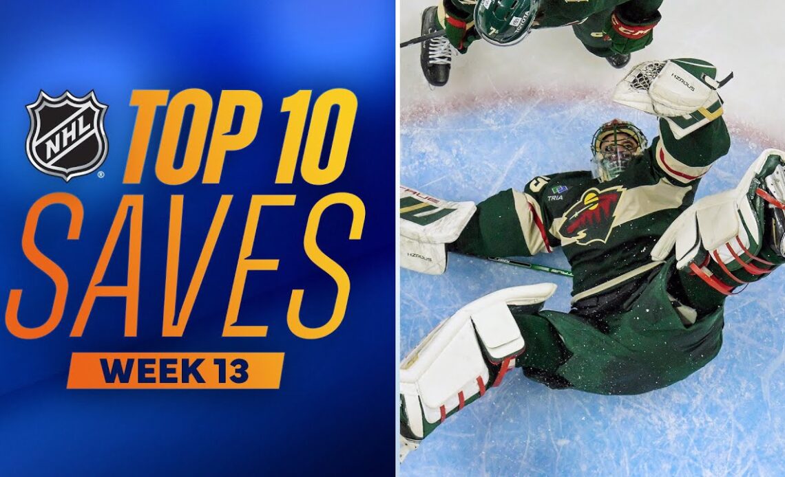 Top 10 Saves from Week 13 | 2023-24 NHL Season