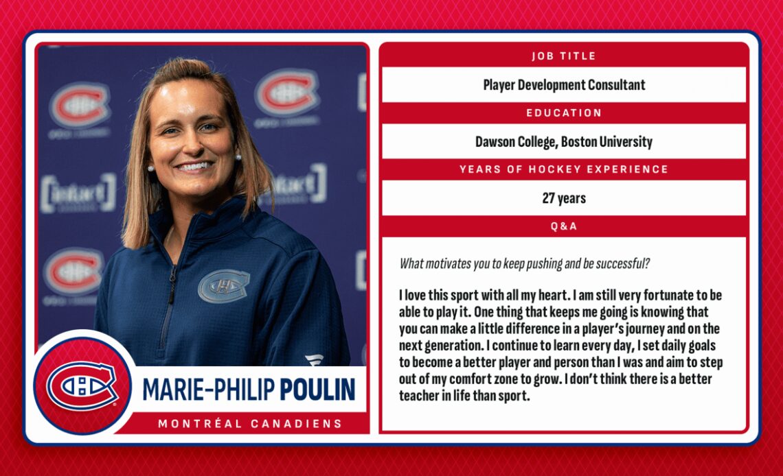 Women in Hockey: Marie-Philip Poulin