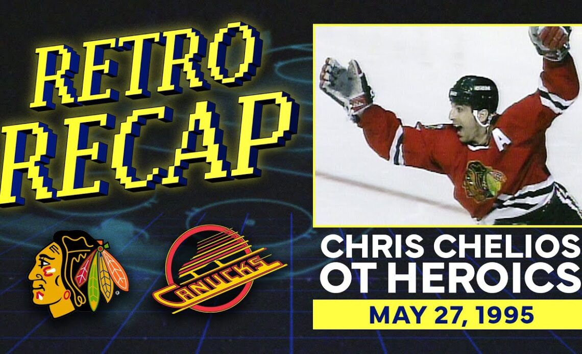 1995: Chelios sweeps away the Canucks! | Retro Recap