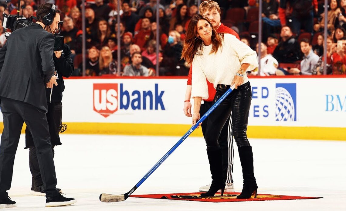 Cindy Crawford SNIPES in Chicago! 🤩🎯