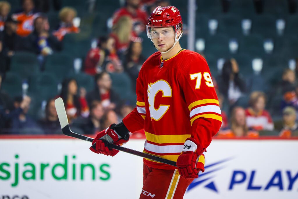 Flames Reassign Cole Schwindt