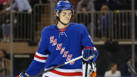 Rangers' Matt Rempe ejected for hit to head of Devils' Nathan Bastian