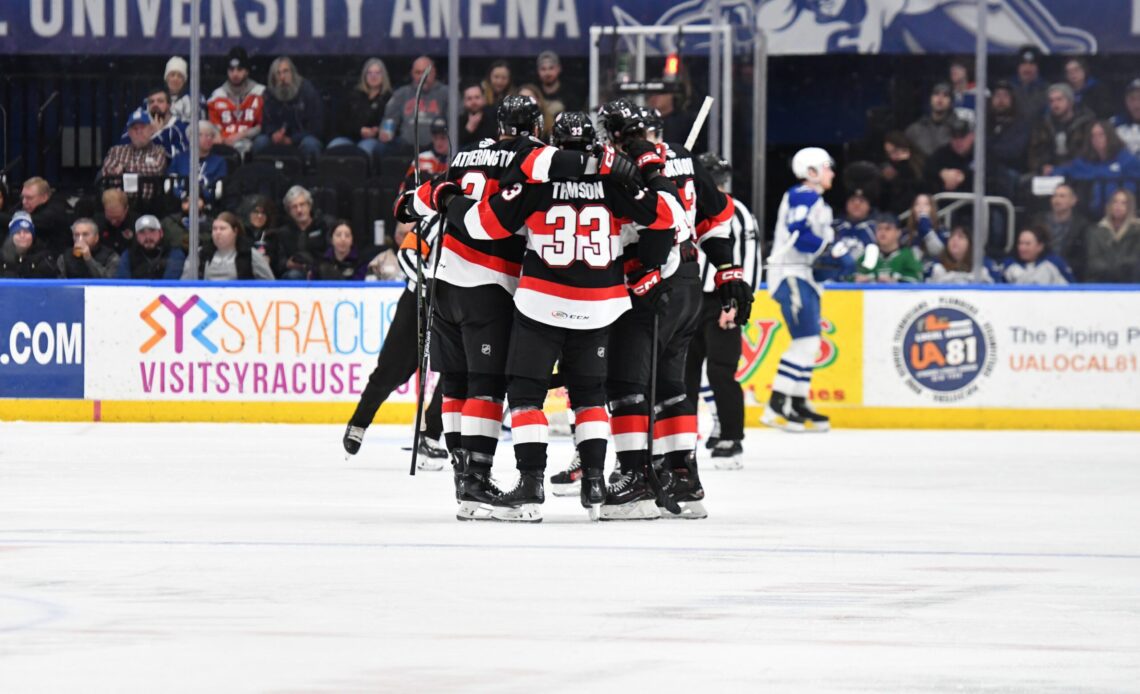 Sogaard stops 26 as Senators top Crunch in Syracuse – Belleville Sens