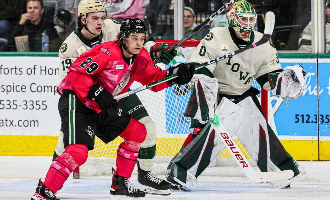 Texas Scores Late to Deny Iowa’s Comeback | Texas Stars