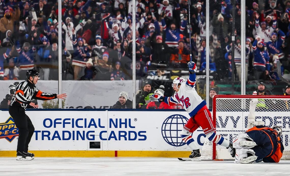 The Rangers cap the Stadium Series with an epic comeback!