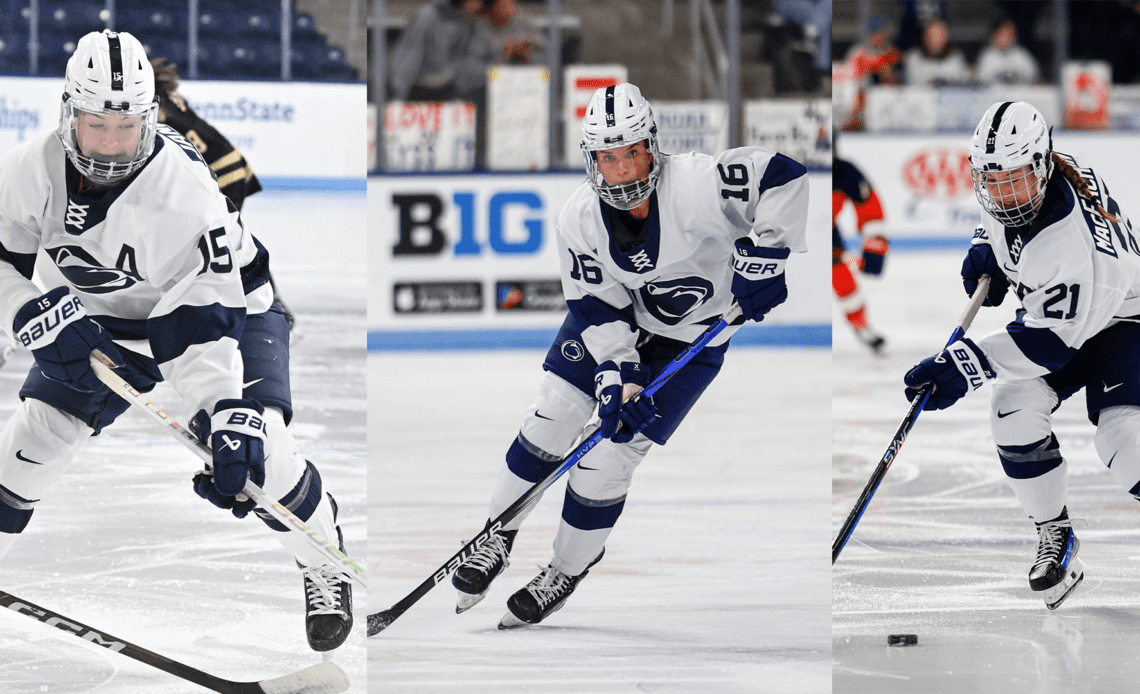 Women's Hockey Places Three on All-CHA Teams