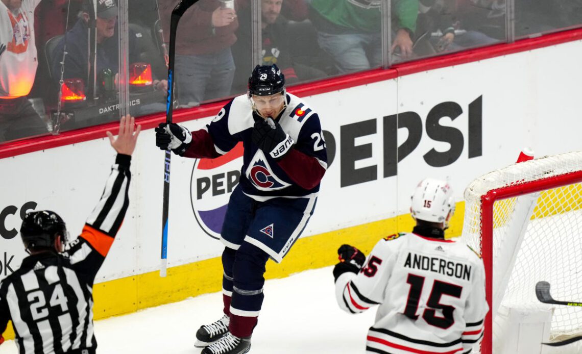 10 observations: Nathan MacKinnon, Avalanche shut out Blackhawks for 3rd time