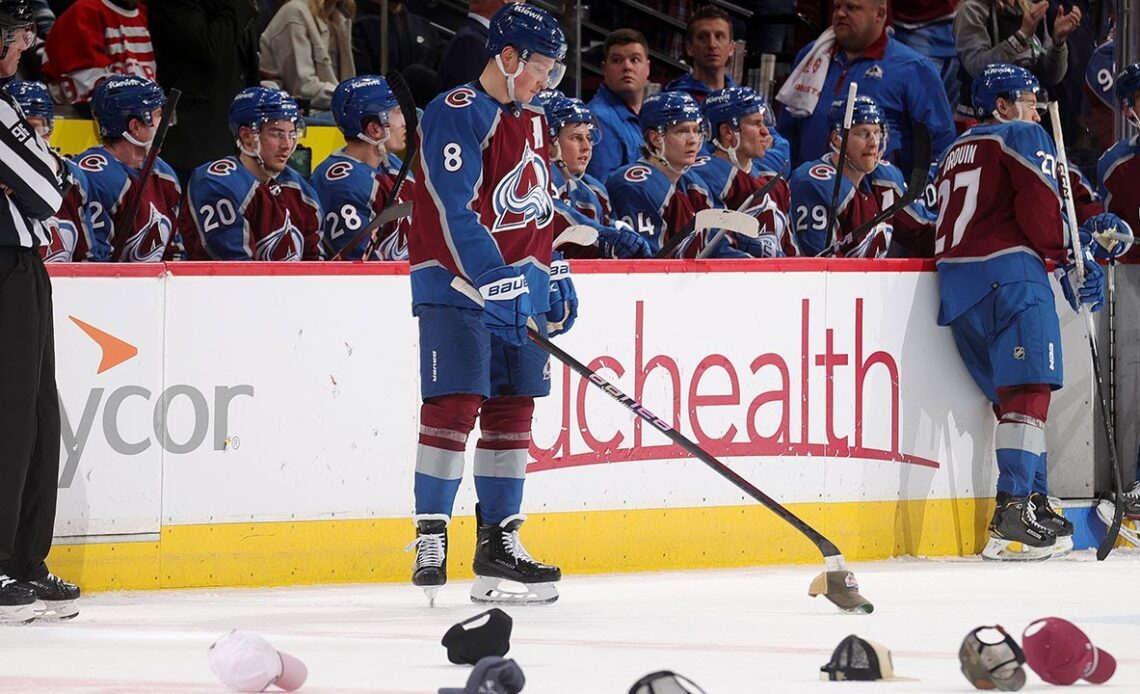 1st Career Hat Trick for Cale Makar!!! 🥬🎩👏