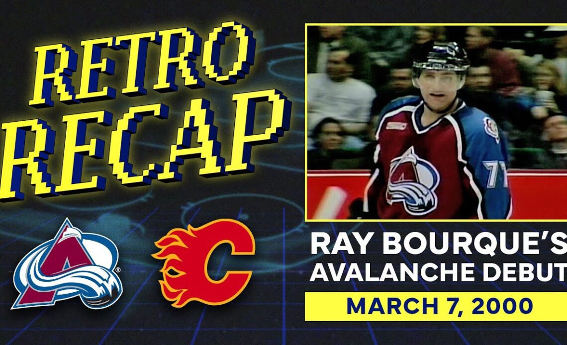 2000: Ray Bourque makes his Avs debut! | Retro Recap