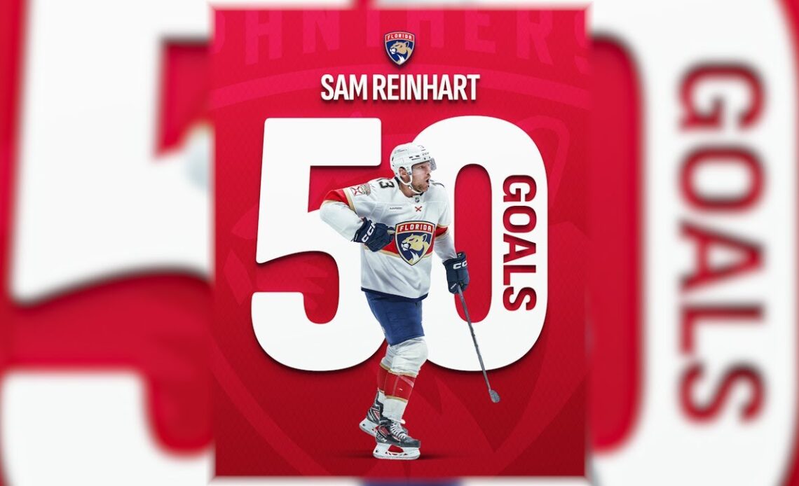 All 50 Sam Reinhart Goals from 2023-24